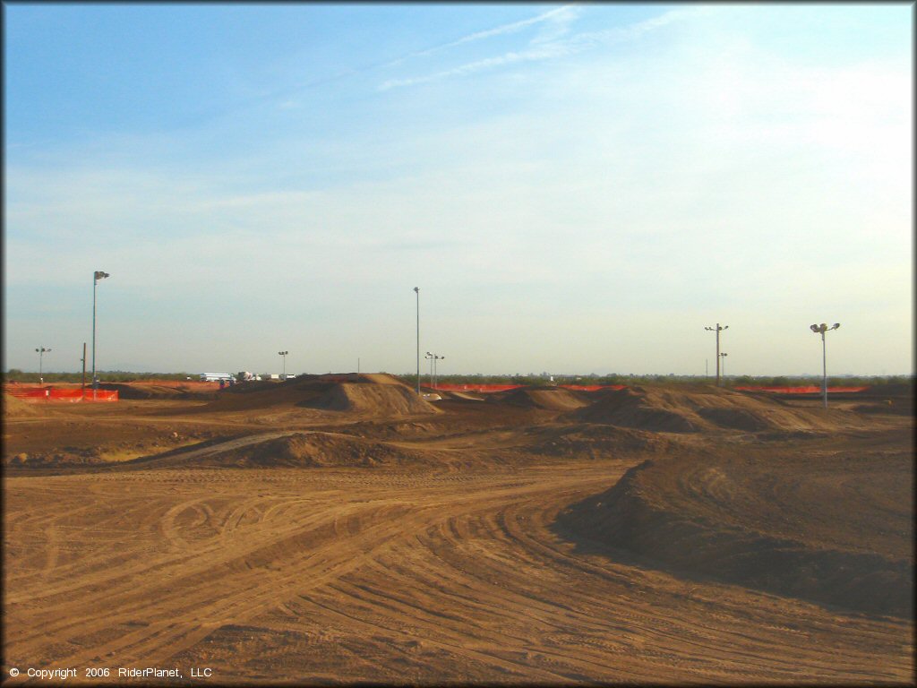 A trail at ET Motopark Track