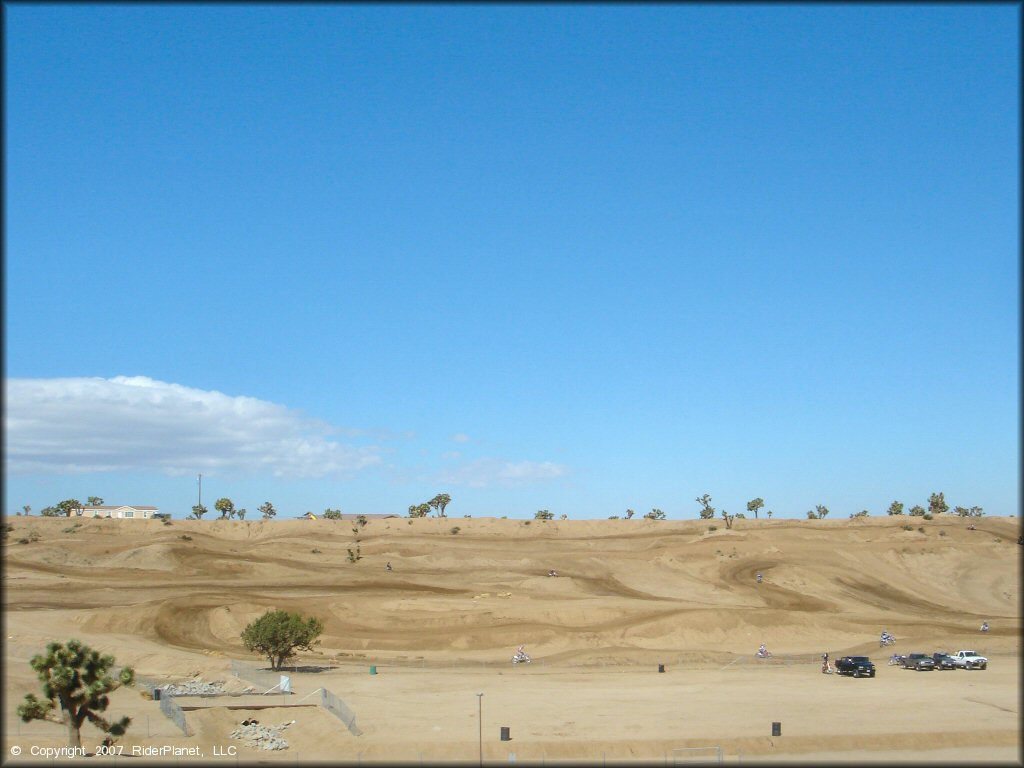 Scenic view at Competitive Edge MX Park Track