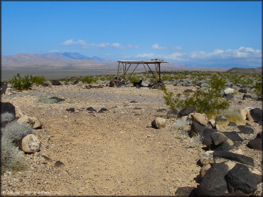 Scenic view of Jean Roach Dry Lake Bed Trail