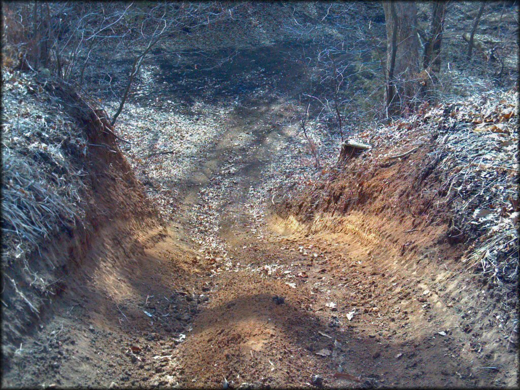 Terrain example at Spillway Cycle Area Trail