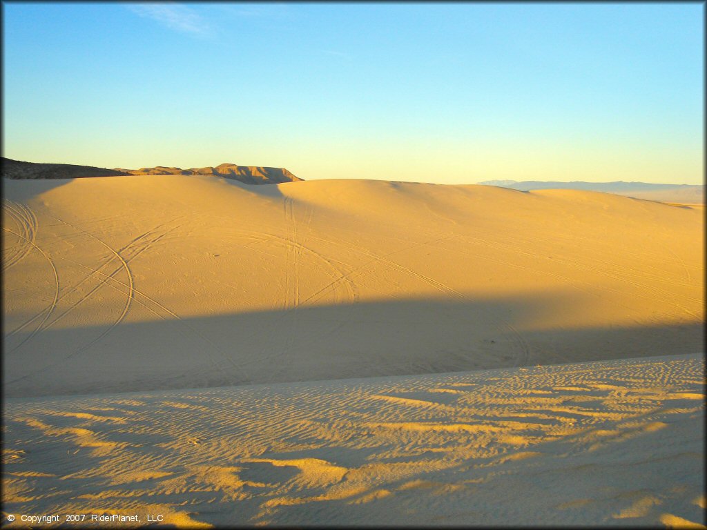 Some terrain at Rasor OHV Area