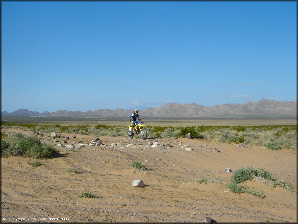 OHV at Jean Roach Dry Lake Bed Trail