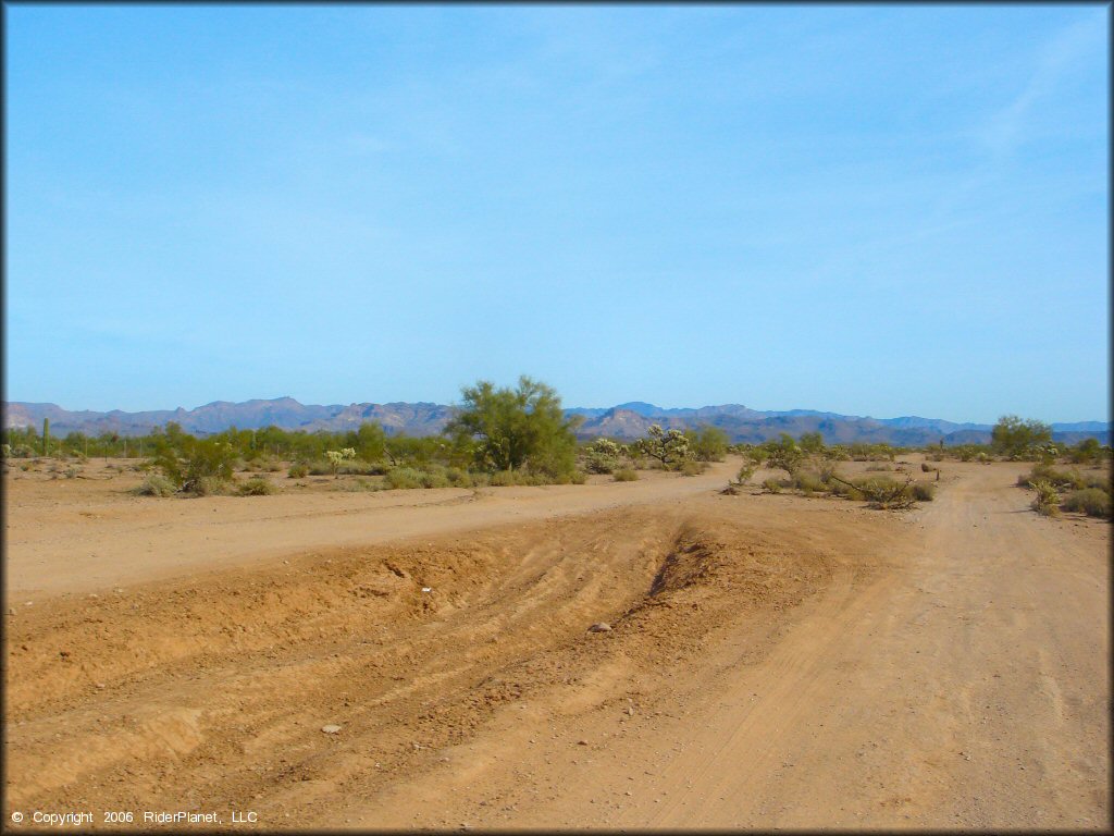 Scenic view at Desert Wells Multiuse Area Trail