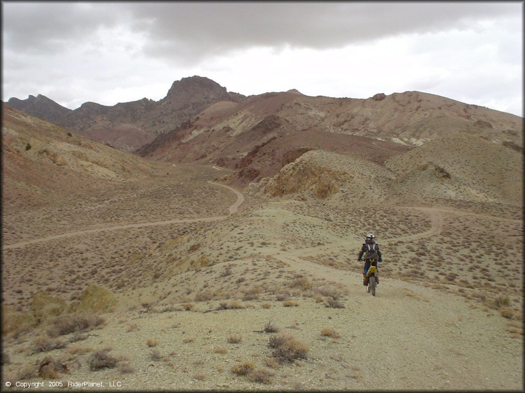 OHV at Peavine Canyon Trail