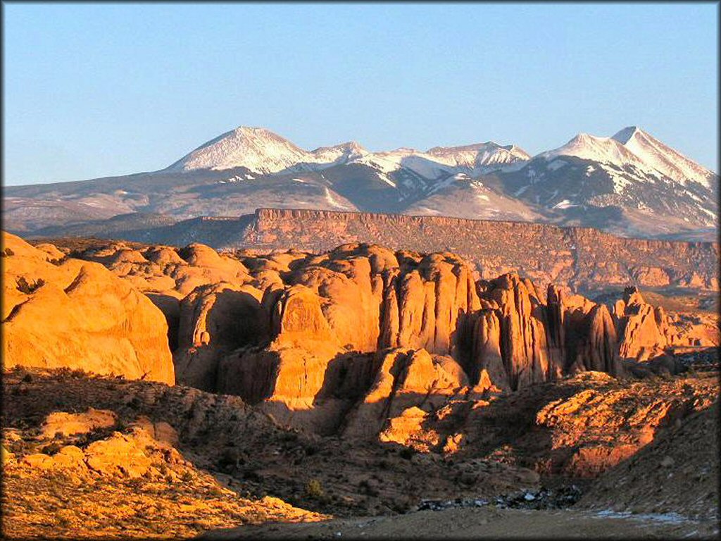 Sand Flats Recreation Area Trail