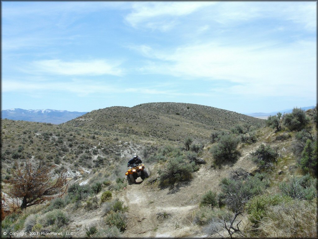 OHV at Blue Mountain Trail