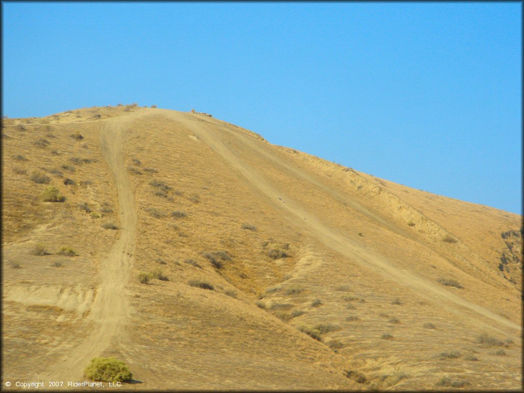 Some terrain at Honolulu Hills Raceway OHV Area