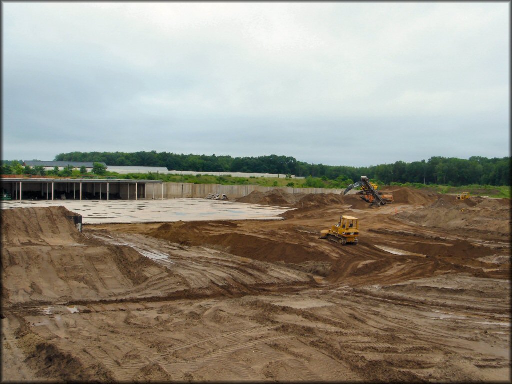 Example of terrain at Mototown USA Track