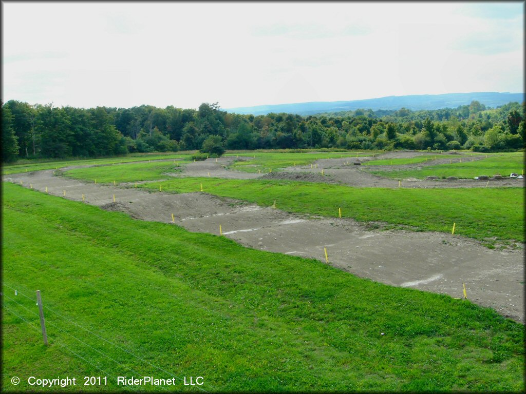 A trail at Marble Springs MX Track