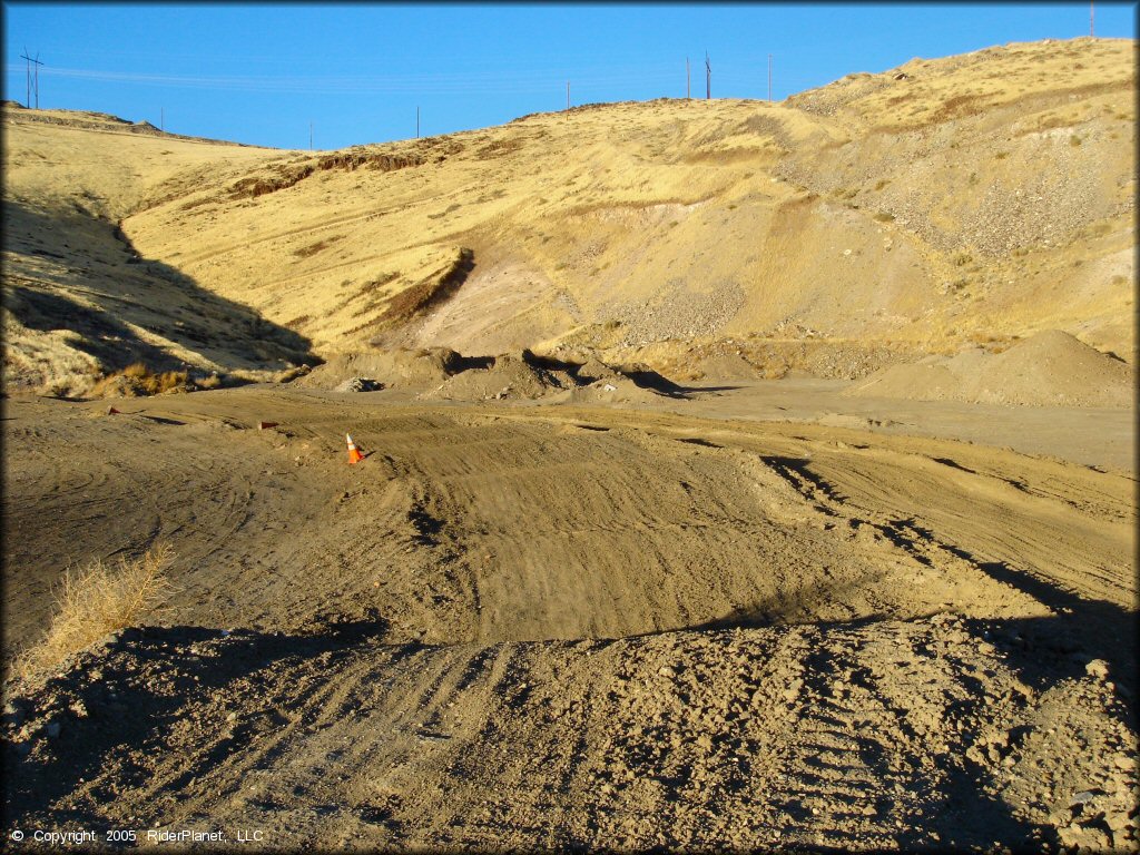 Example of terrain at Wild West Motorsports Park Track