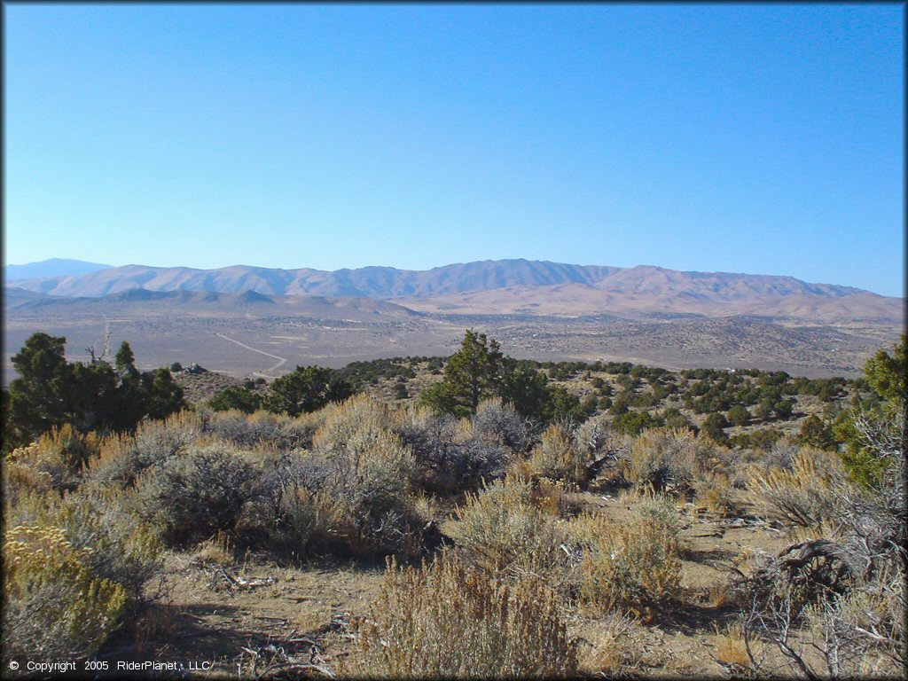 Scenic view at Stead MX OHV Area