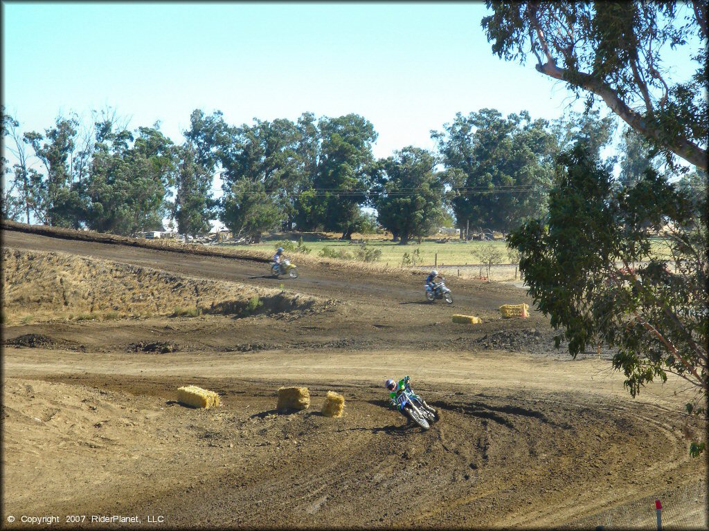 Yamaha YZ Motorcycle at Argyll MX Park Track