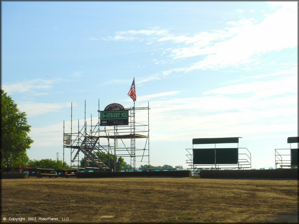 Scenery at E-Street MX Track