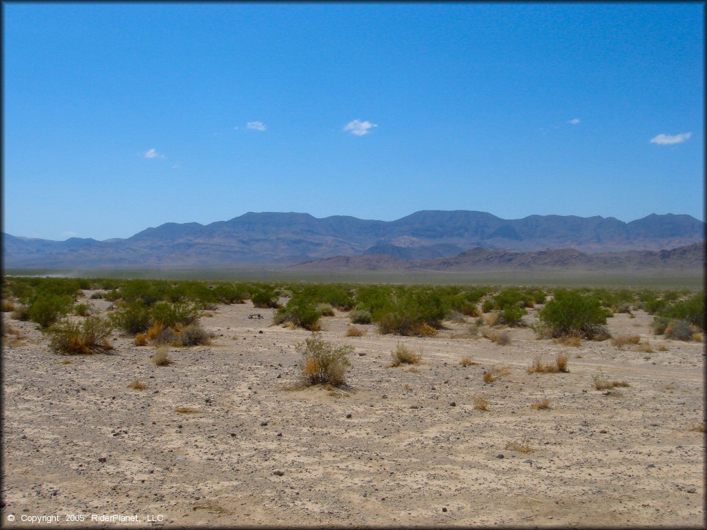 Scenic view at Eldorado Dry Lake Bed Riding Area