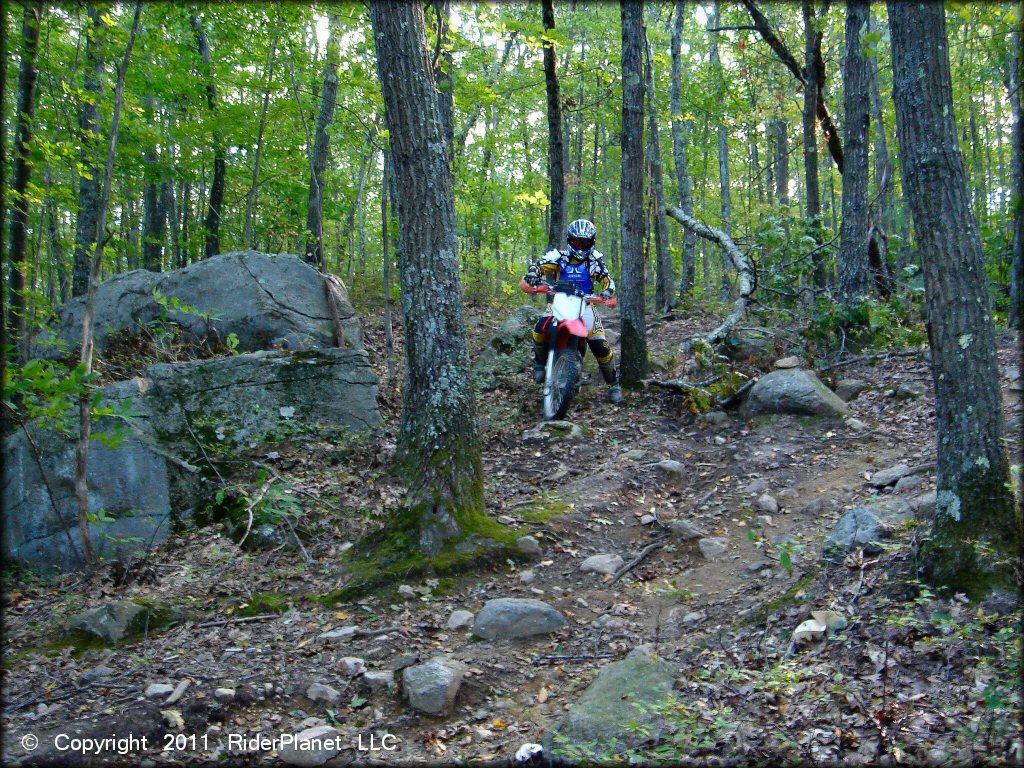 OHV at Hodges Village Dam Trail