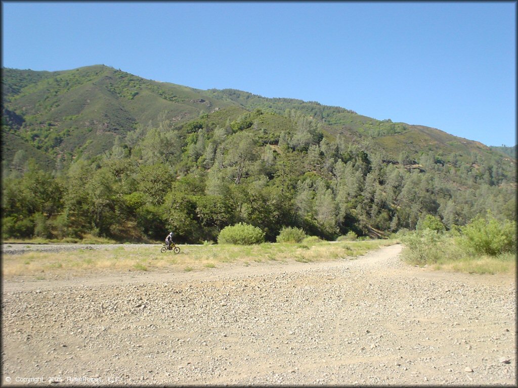 Motorcycle at Penny Pines Trail