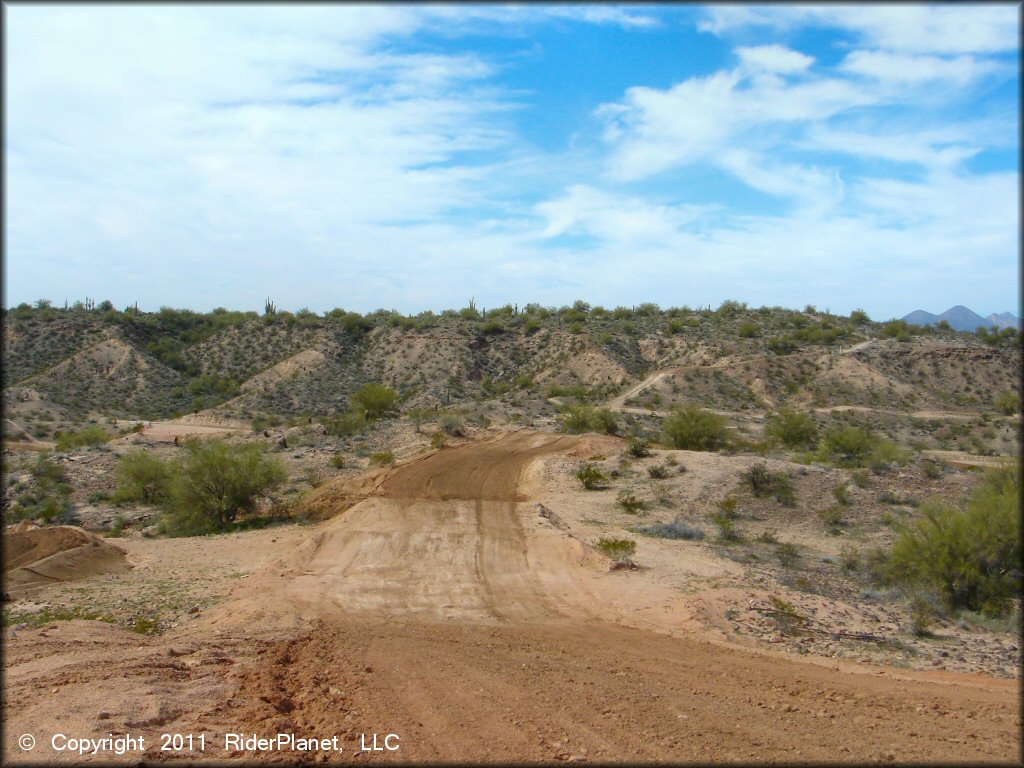 Terrain example at Grinding Stone MX Track