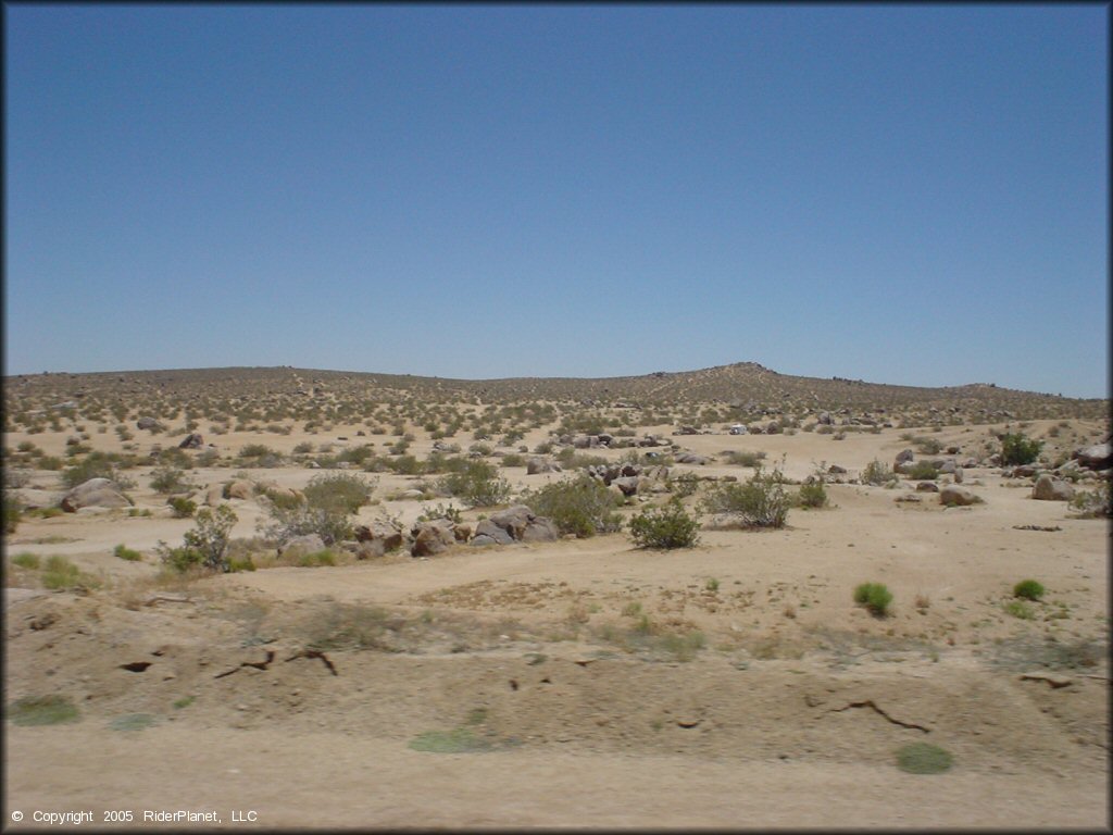 Scenery at Spangler Hills OHV Area Trail