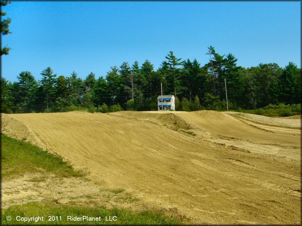 Example of terrain at Capeway Rovers Motocross Track