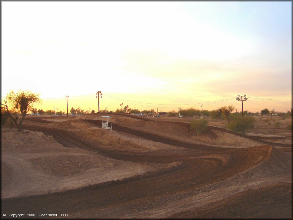 A trail at Speedworld Motocross Park Track