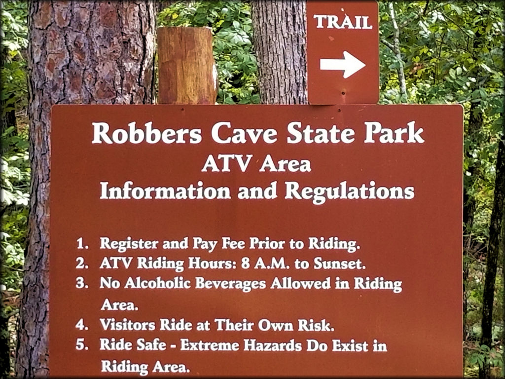 Robbers Cave State Park Trail