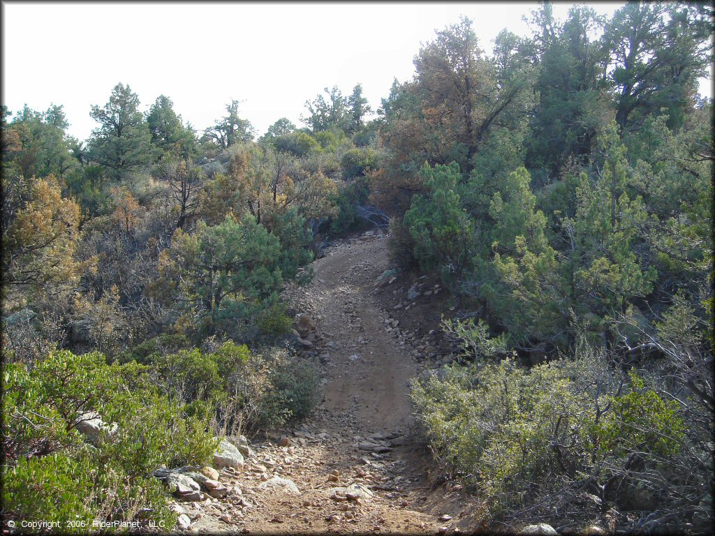 Some terrain at Sheridan Mountain Smith Mesa OHV Trail System