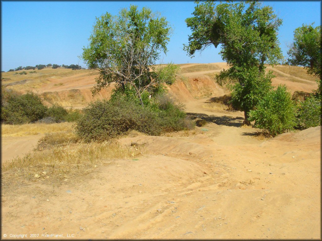 Terrain example at La Grange OHV Park OHV Area