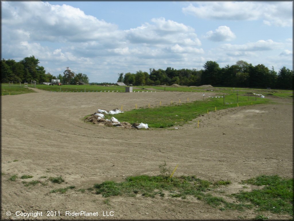 A trail at Marble Springs MX Track