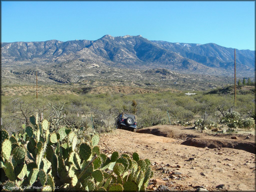 4 by 4 at Charouleau Gap Trail