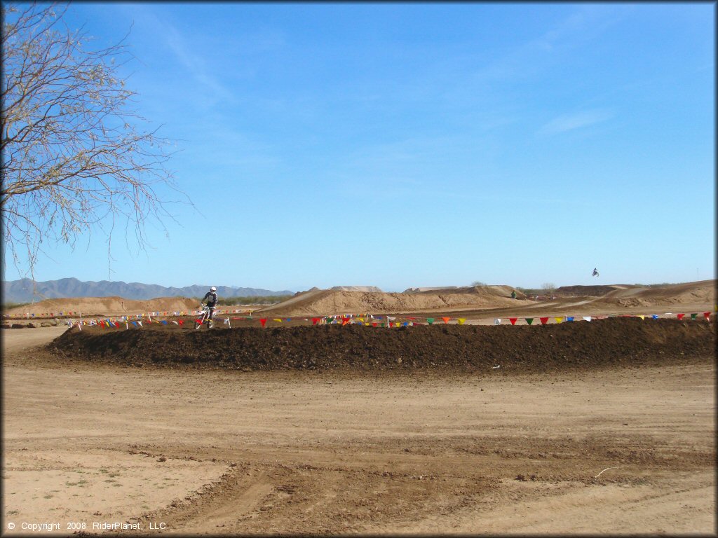 Motorcycle at Motoland MX Park Track