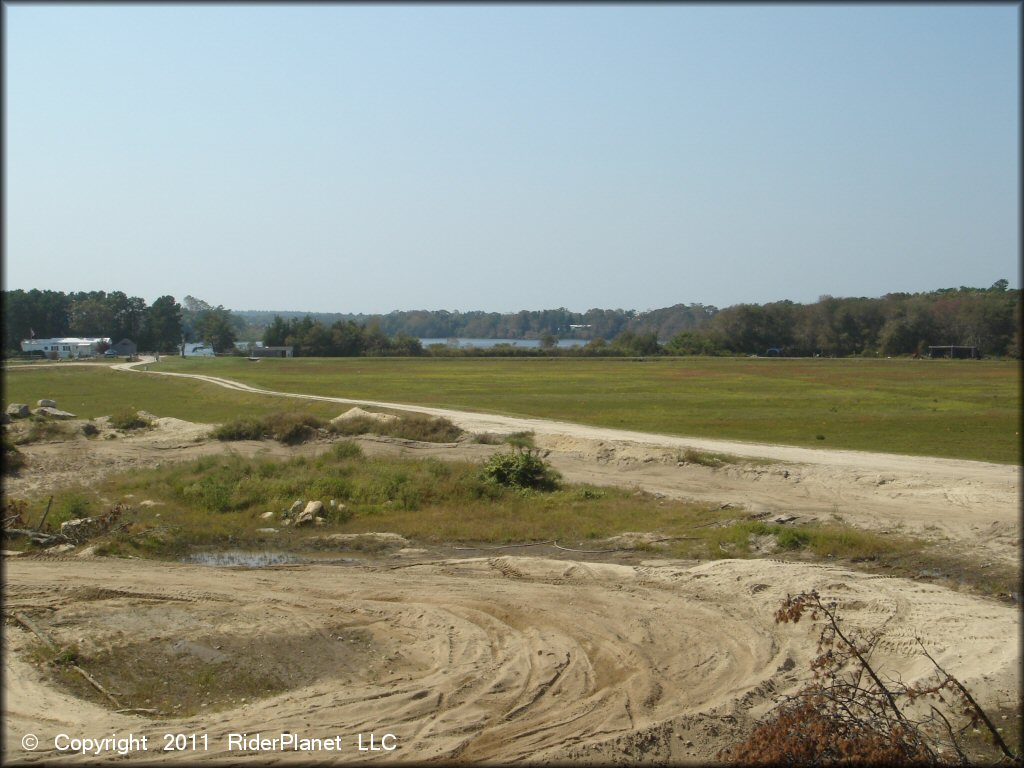 Example of terrain at Diamond MX Track