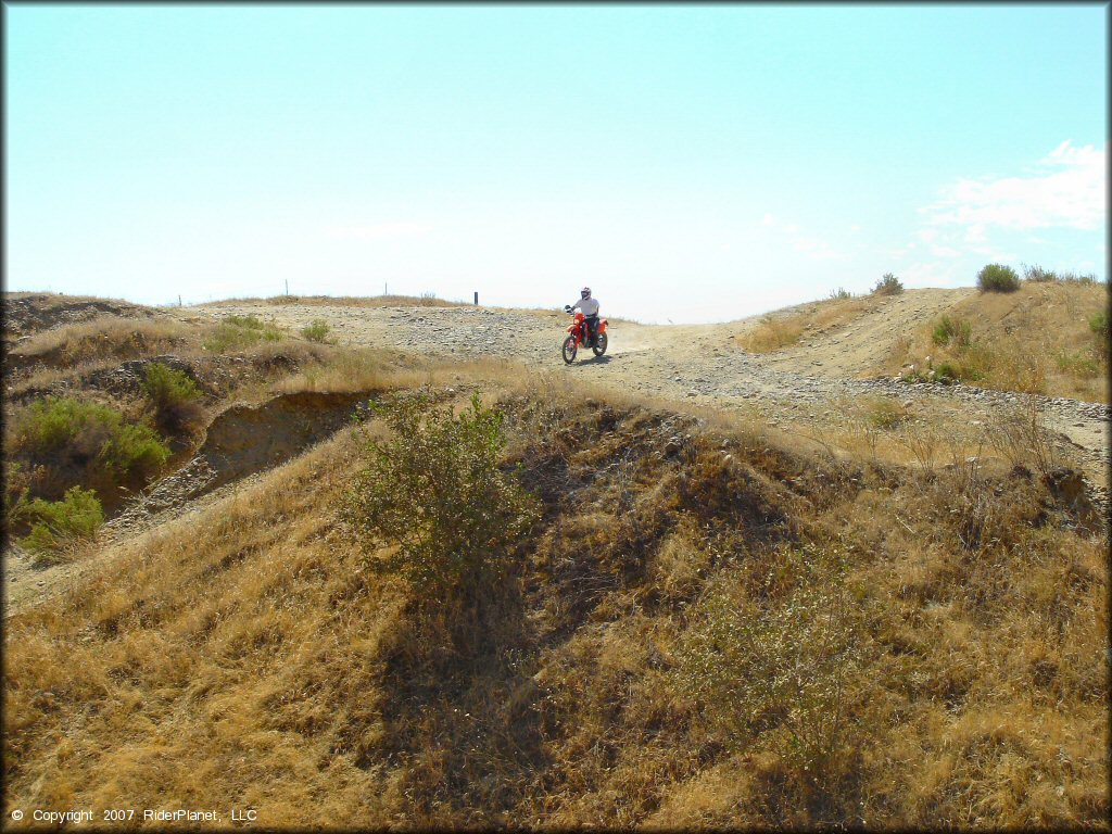 Honda CRF Dirtbike at La Grange OHV Park OHV Area