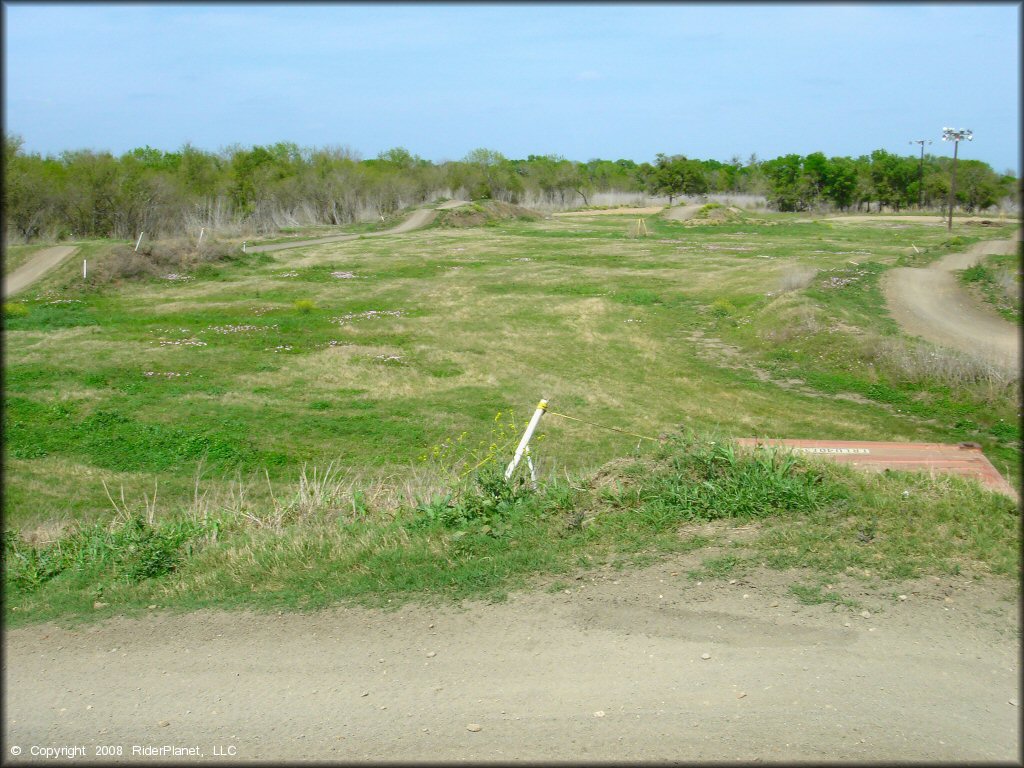 Terrain example at Lone Star MX OHV Area