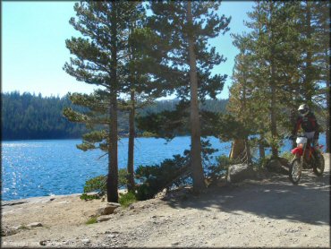 Honda CRF Off-Road Bike at Lower Blue Lake Trail