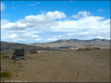 Scenic view of Sunridge Track OHV Area