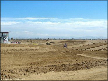Motorcycle at Competitive Edge MX Park Track