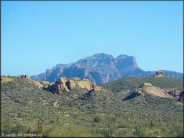 OHV at Bulldog Canyon OHV Area Trail