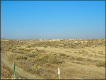 Example of terrain at Honolulu Hills Raceway OHV Area