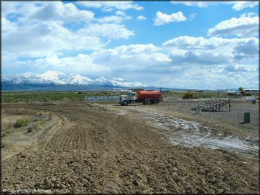 Scenery from Battle Mountain MX Track