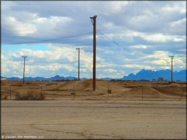 Scenery at Ocotillo Raceway Track