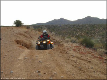 OHV at Four Peaks Trail