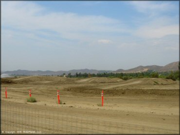 Some terrain at Lake Elsinore Motocross Park Track