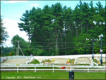 Example of terrain at Winchester Speed Park Track