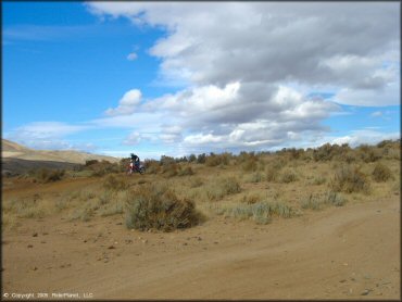 Honda CRF Motorcycle at Sunridge Track OHV Area