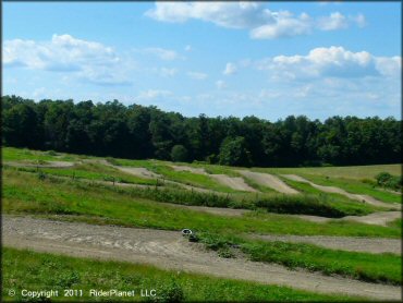 Some terrain at Frozen Ocean Motorsports Complex Track