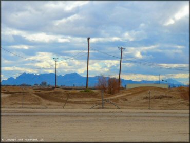 A trail at Ocotillo Raceway Track