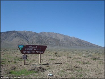 RV Trailer Staging Area and Camping at Moon Rocks Trail