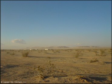 Scenic view of Superstition Mountain OHV Area