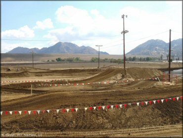 Example of terrain at State Fair MX Track