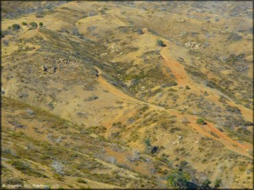 Scenic view of Frank Raines OHV Park Trail